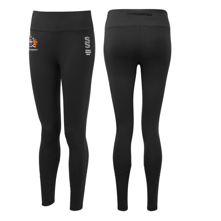 Performance Full Length Leggings : Black