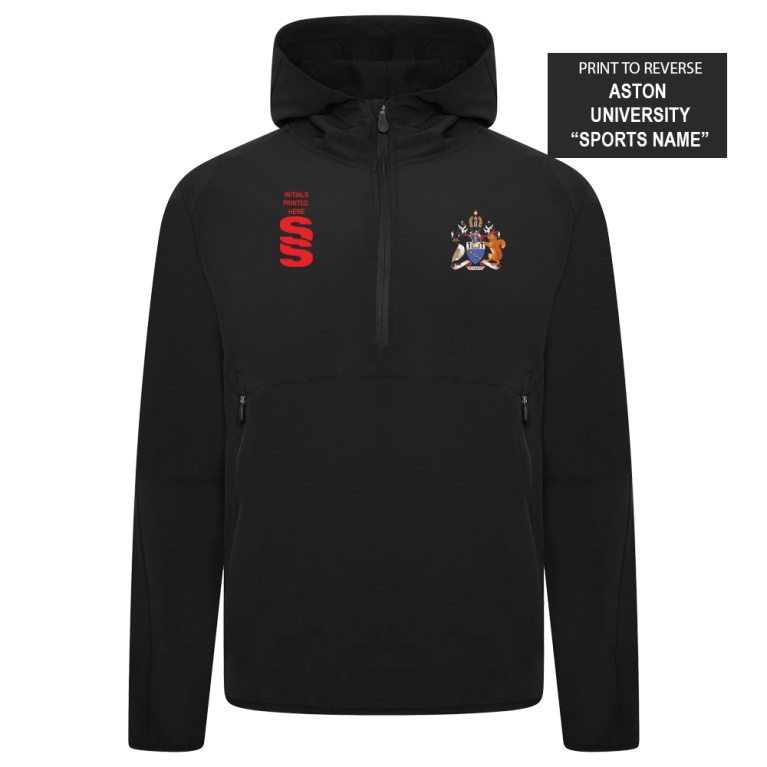 Aston University - Dual Elite 1/4 Zip Hoody / Rain Jacket - Unisex Fit