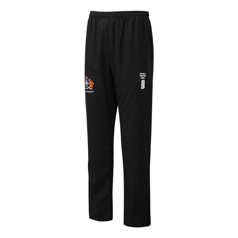 Dual Poplin Track Pant : Black