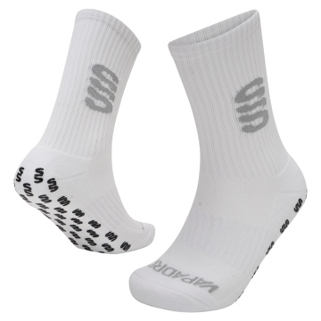 Aston University - Quarter Gripper Sock - White