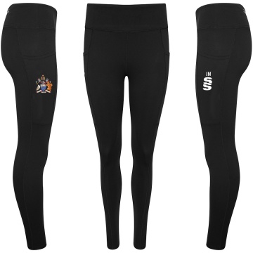 Aston University - Performance Full Length Leggings - Women's Fit