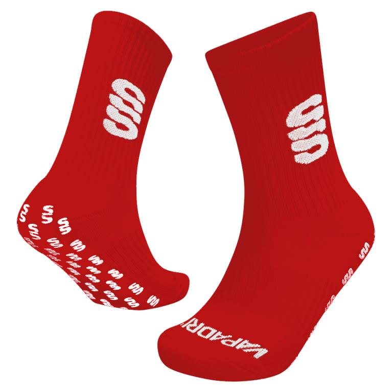 Aston University - Quarter Gripper Sock - Red