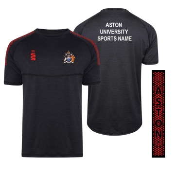 Aston University - Dual Gym T-shirt - Unisex Fit