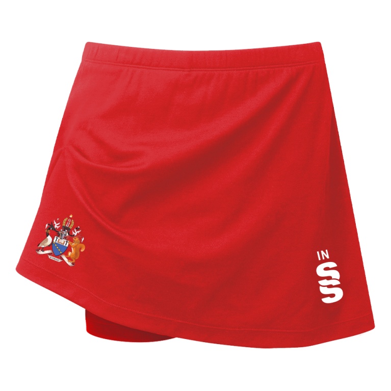 Aston University - Skort - Red