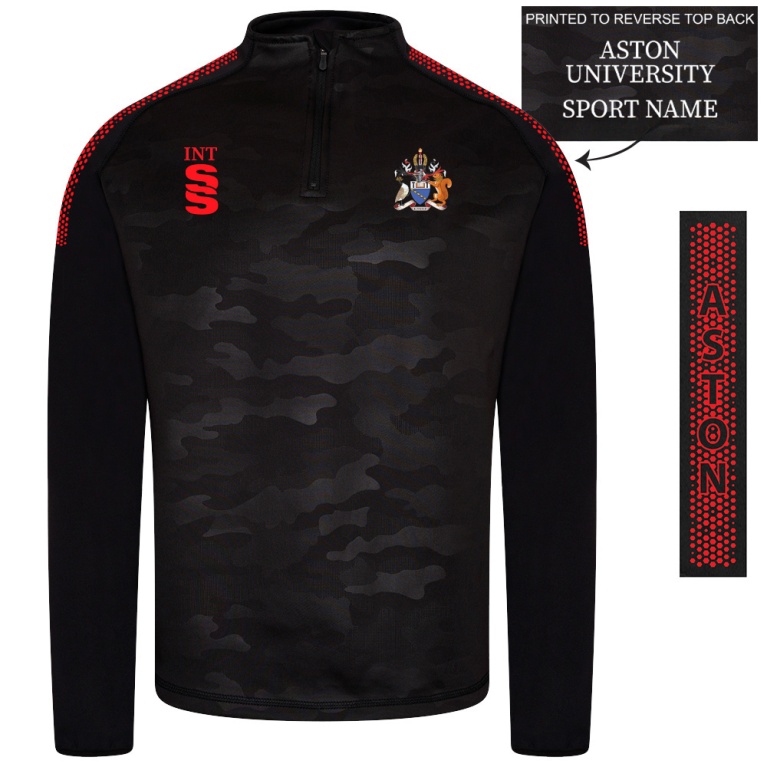 Aston University - Camo Performance Top - Unisex Fit