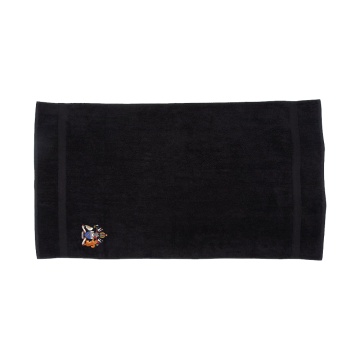 Aston University - Luxury Range Bath Towel - Black