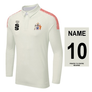 Aston University - Dual Cricket Shirt - Long Sleeved