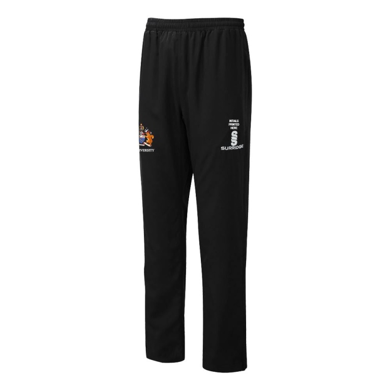 Women's Poplin Track Pant : Black