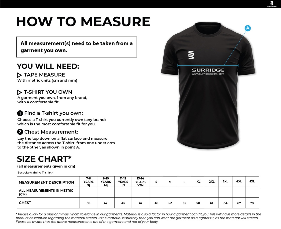 Aston University - Impact T-Shirt - Red - Unisex Fit - Size Guide
